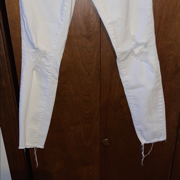 PacSun White Ripped Skinny Jeggings - Picture 5 of 9